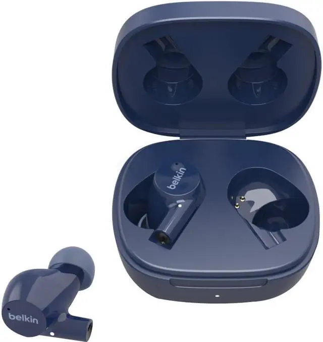 Alt view image 18 of 20 - New Belkin Auc004Btbl Soundform Rise True Wireless Earbuds
