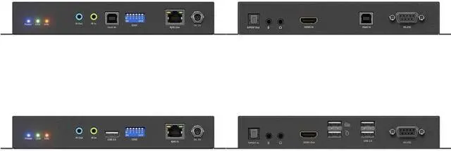 Alt view image 7 of 14 - SIIG 4K60Hz 18Gbps HDMI over IP Matrix Kit CEH28A11S1