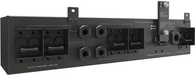 Alt view image 7 of 10 - Vertiv Liebert POD PD5 4 L6-20R UPS Maintenance Bypass for GXT5 PD5-006