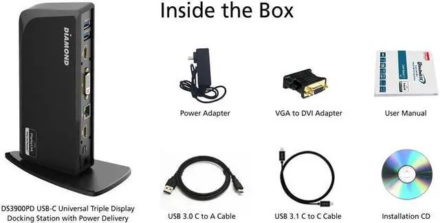 Alt view image 11 of 16 - 4PORT USB 3.0 TYPE-C DOCKING