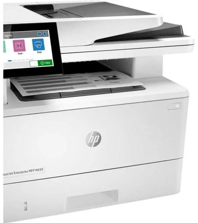 Alt view image 7 of 13 - HP LaserJet M430f Multifunction Monochrome Laser Printer 3PZ55A