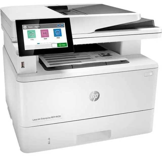 Alt view image 9 of 13 - HP LaserJet M430f Multifunction Monochrome Laser Printer 3PZ55A