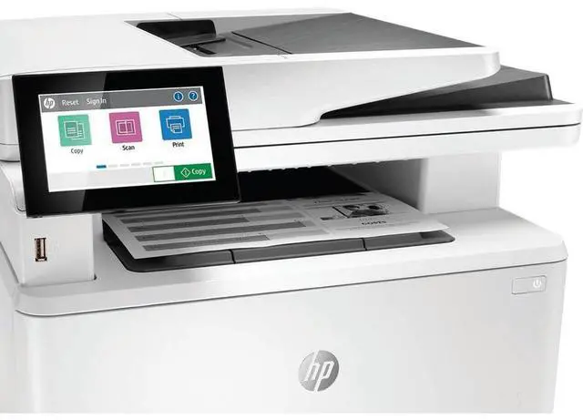 Alt view image 11 of 13 - HP LaserJet M430f Multifunction Monochrome Laser Printer 3PZ55A