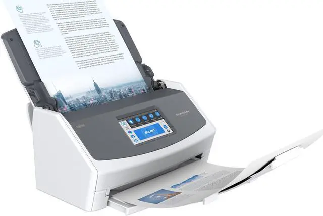 Alt view image 4 of 5 - Ricoh ScanSnap iX1600 ADF Scanner 600 dpi Optical PA03770-B605 TAA