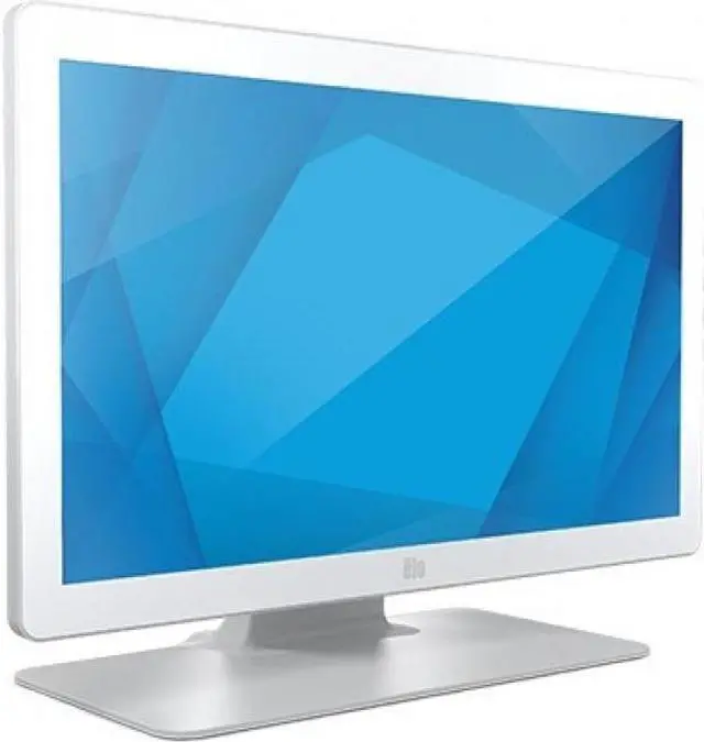 Alt view image 9 of 10 - Elo Touch Solutions 2203LM (E658992) White 21.5'' Diagonal USB, Serial (via VGA) PCAP (TouchPro Projected Capacitive) - 10 Touch Medical Grade Touchscreen Monitor 225 nits 1000:1 Built-in Speakers