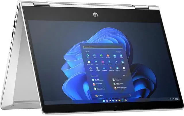 Alt view image 5 of 10 - HP Pro x360 435 G10 13.3" Touchscreen Convertible 2 in 1 Notebook - Full HD - 1920 x 1080 - AMD Ryzen 5 7530U Hexa-core (6 Core) - 16 GB Total RAM - 256 GB SSD - Pike Silver Aluminum - Windows 11