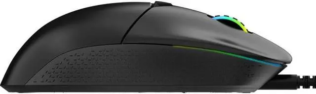 Alt view image 13 of 13 - XPG ALPHA Wired Gaming Mouse - Black w/ RGB + Omron Switches | USB-C Connection | 6 Programmable Buttons :Exokeleton Design | PAW 3335 Sensor - 400-16000 DPI