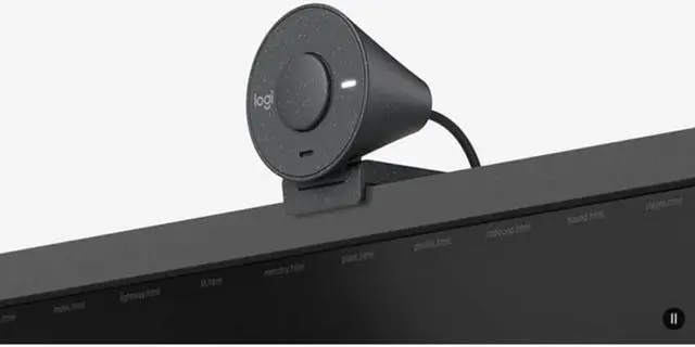 Alt view image 5 of 8 - Logitech Brio 305 Full HD 1080P Webcam with Privacy Shutter, Mono Noise Reduction Mics, USB-C, Auto Light Correction, Works with Zoom, Microsoft Teams, Google Meet