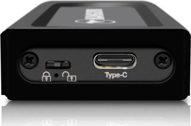 Alt view image 15 of 17 - Kanguru UltraLock USB-C M.2 NVMe External Solid State Drive U3NVMWP1T