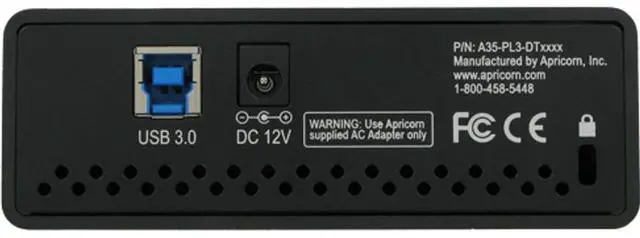 Alt view image 4 of 8 - Apricorn Aegis Padlock DT FIPS 20TB Desktop Hard Drive External ADT3PL256F20TB