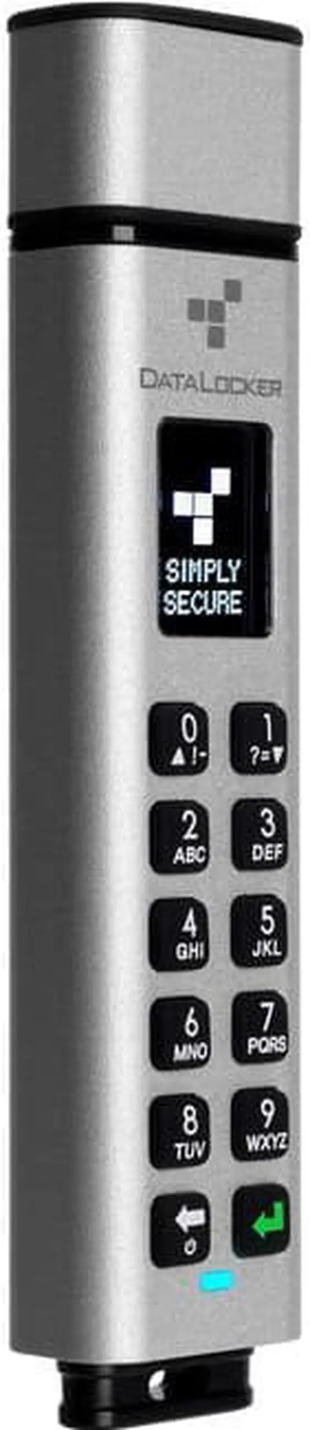 Alt view image 5 of 20 - Data Locker SK350-512-FE K350 Encrypted Micro Ssd 512gb Ext Usb 3.1 Gen 1 Keypad Aes 256-bit