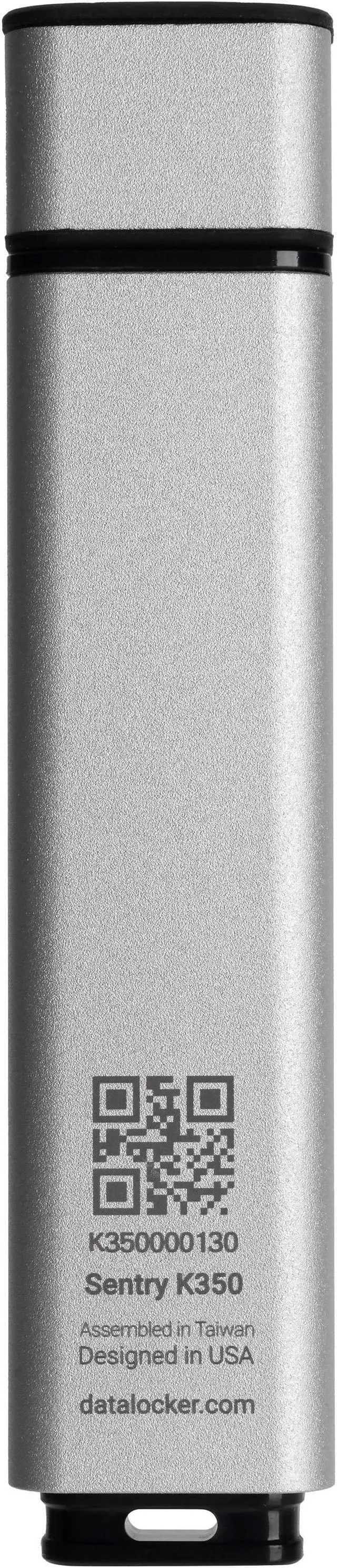 Alt view image 8 of 20 - Data Locker SK350-512-FE K350 Encrypted Micro Ssd 512gb Ext Usb 3.1 Gen 1 Keypad Aes 256-bit