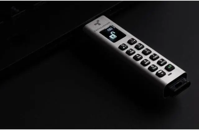 Alt view image 11 of 15 - Data Locker SK350-128-FE K350 Encrypted Micro Ssd 128gb Ext Usb 3.1 Gen 1 Keypad Aes 256-bit