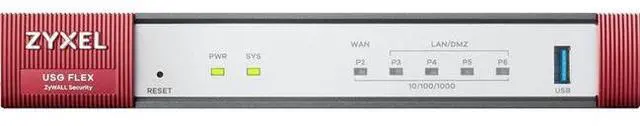 Main image of ZyXEL VPN Network Security Firewall Router for Home & Small Business, Hardware Only, Web Content Filter Option, Nebula Cloud Option, TAA Compliant, USGFLEX50