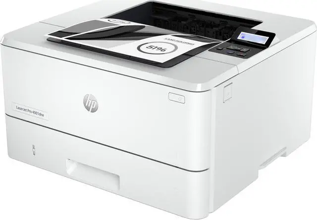 Alt view image 11 of 11 - HP LaserJet Pro 4001dne Wired Laser Printer Monochrome 2Z600EBGJ