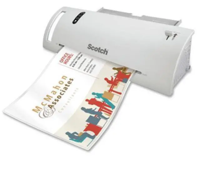 Alt view image 8 of 8 - Scotch TL902VP, Thermal Laminator Value Pack, 9" W, with 20 Letter Size Pouches