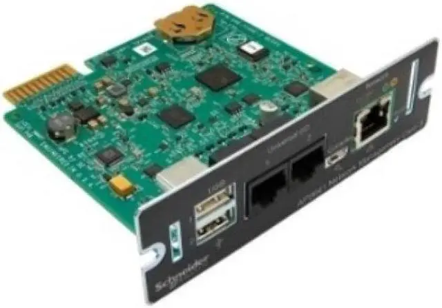 Alt view image 16 of 19 - Apc By Schneider Electric Ap9641 Ups Management Adapter