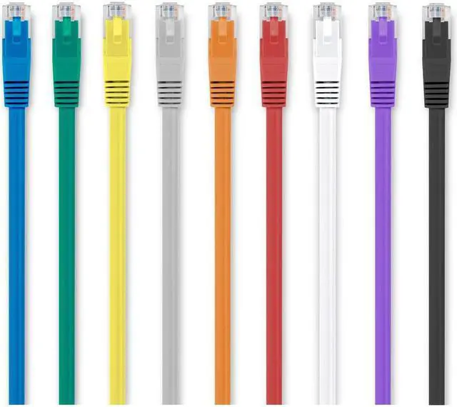 Alt view image 5 of 6 - Rocstor Cat.6 Network Cable Y10C377BL