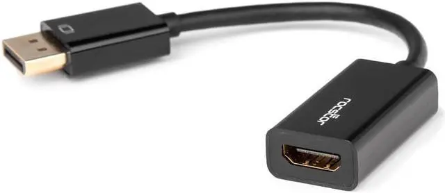 Alt view image 9 of 11 - Rocstor DisplayPort to HDMI Adapter 4K DP to HDMI Converter UHD 4K 60Hz Y10A232B1