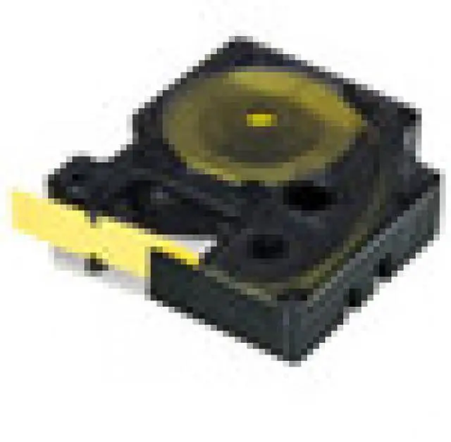 Alt view image 8 of 8 - DYMO 1805444 Industrial Heat Shrink Tubes for DYMO Industrial RhinoPro Label Makers, Black on Yellow, 1.00"