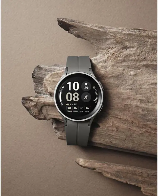 Alt view image 7 of 15 - Samsung - Galaxy Watch5 Pro Titanium Smartwatch 45mm LTE - Gray SM-R925UZTAXAA Smart Watch