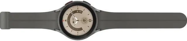 Alt view image 9 of 15 - Samsung - Galaxy Watch5 Pro Titanium Smartwatch 45mm LTE - Gray SM-R925UZTAXAA Smart Watch