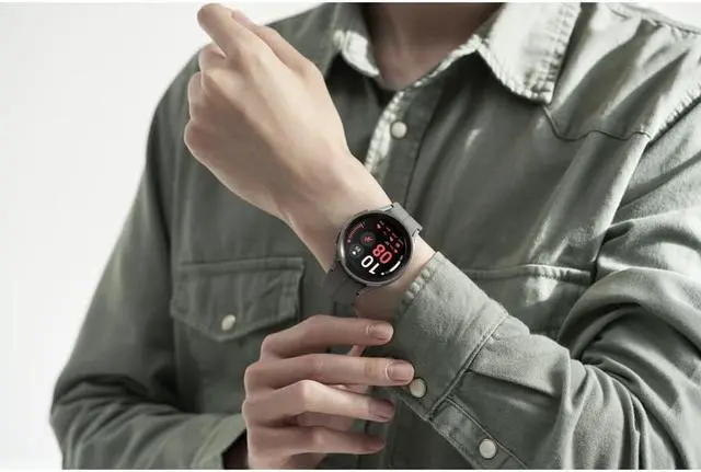 Alt view image 11 of 15 - Samsung - Galaxy Watch5 Pro Titanium Smartwatch 45mm LTE - Gray SM-R925UZTAXAA Smart Watch