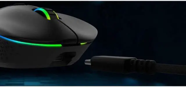 Alt view image 13 of 20 - XPG ALPHA Wireless Gaming Mouse - Black w/ RGB + Omron Switches | 60 Hour Battery Life - USB-C Connection | 6 Programmable Buttons :Exokeleton Design | PAW 3335 Sensor - 400-16000 DPI