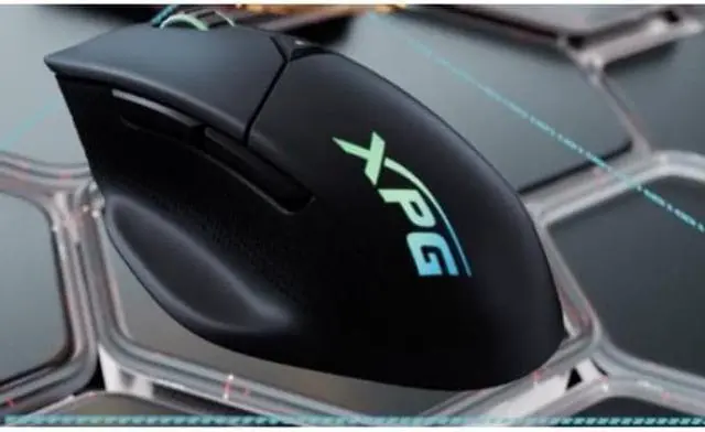 Alt view image 11 of 20 - XPG ALPHA Wireless Gaming Mouse - Black w/ RGB + Omron Switches | 60 Hour Battery Life - USB-C Connection | 6 Programmable Buttons :Exokeleton Design | PAW 3335 Sensor - 400-16000 DPI