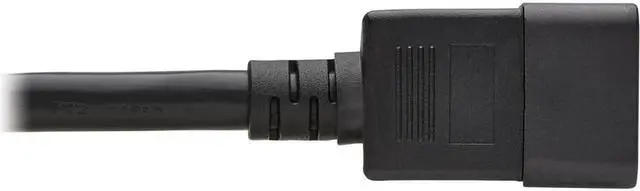 Alt view image 5 of 10 - Tripp Lite 10ft Power Cord C20 to C21 Heavy-Duty 20A 250V 12 AWG Black P035010