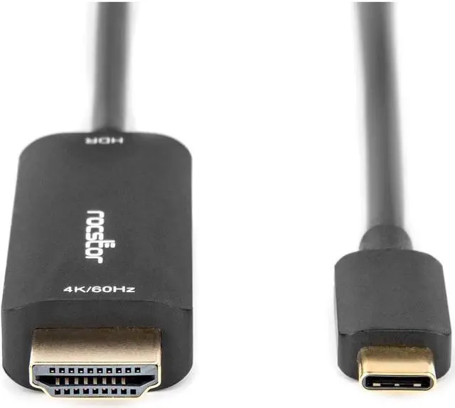 Alt view image 6 of 14 - ROCSTOR 6FT USB-C TO HDMI M/M CABLE SUPPORTS UP TO 4K 60HZ - WHITE