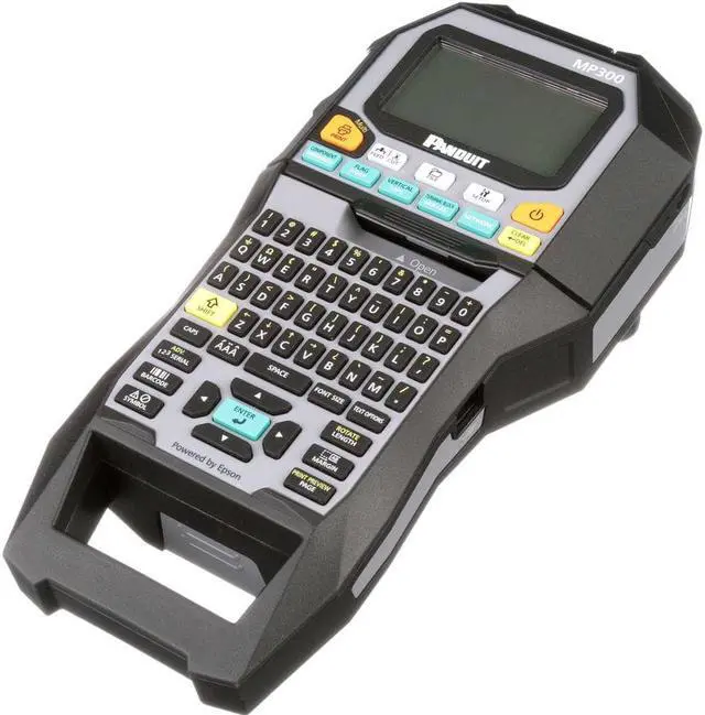 Alt view image 5 of 5 - Panduit Monochrome Mobile Thermal Transfer Portable Label Printer MP300