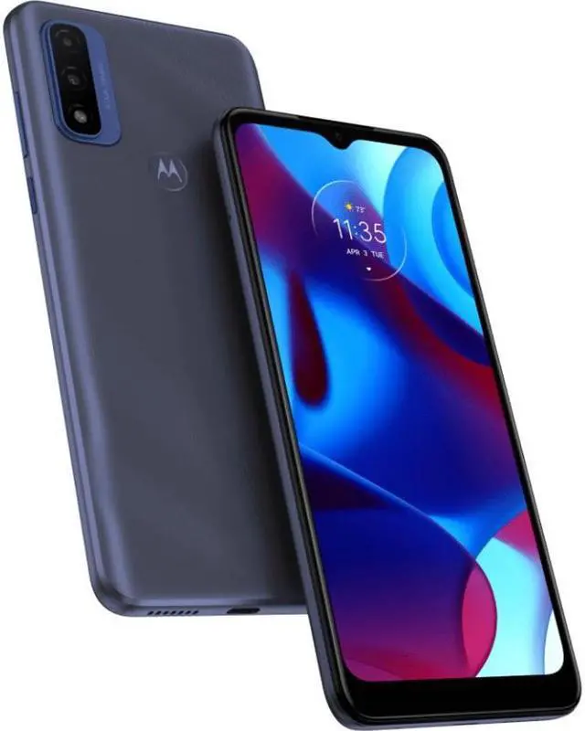 Alt view image 11 of 15 - Motorola Moto G Pure XT2163-4 4G LTE Unlocked Cell Phone 6.5" Deep Indigo 3GB RAM
