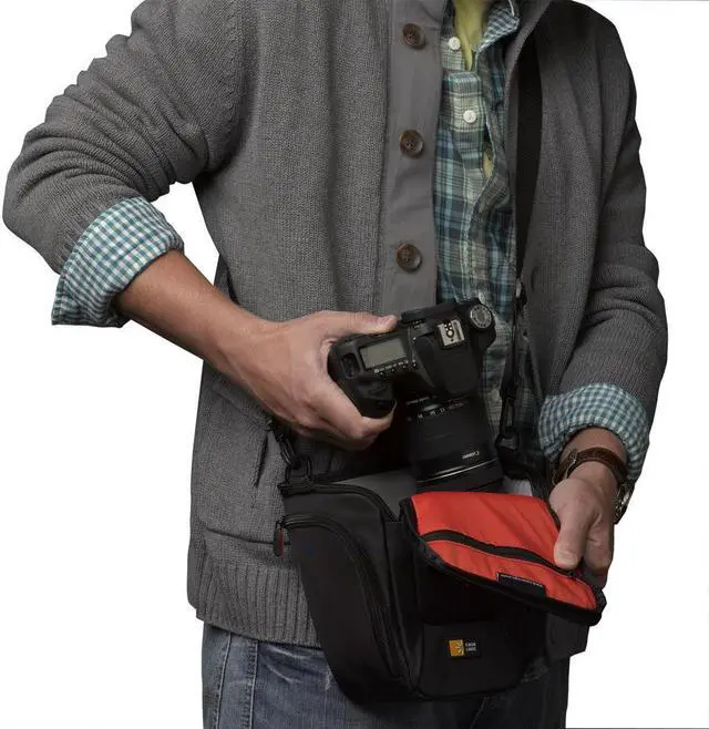 Alt view image 10 of 15 - Case Logic DCB-306 SLR Camera Holster (Black)