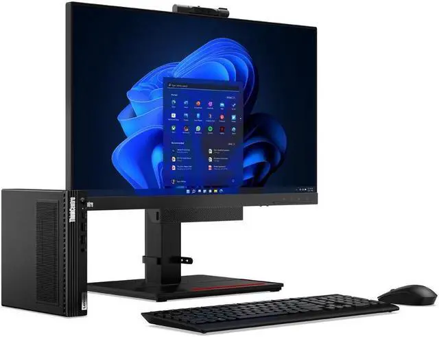Alt view image 13 of 13 - Lenovo ThinkCentre M90q Gen 3 11U5005RUS Desktop Computer - Intel Core i7 12th Gen i7-12700 Dodeca-core (12 Core) 2.10 GHz - 16 GB RAM DDR5 SDRAM - 1 TB M.2 PCI Express NVMe 4.0 x4 SSD - Tiny - Black