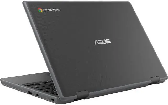 Alt view image 15 of 20 - Asus Chromebook CR1 CR1100CKA-YZ142 11.6" Rugged Chromebook HD 1366x768 Intel Celeron N5100 Quad-core (4 Core) 1.10 GHz 4 GB Total RAM 32 GB Flash Memory - Dark Gray