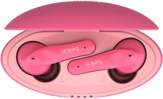 Alt view image 8 of 17 - Belkin SOUNDFORM Nano Wireless Earbuds for Kids PAC003BTPK