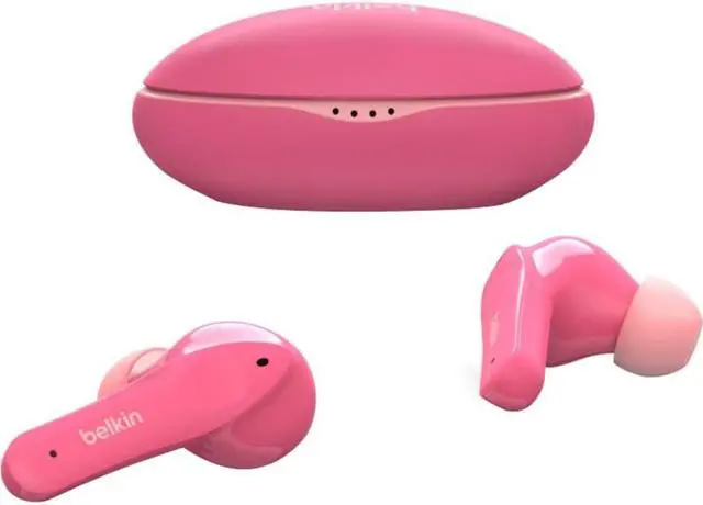 Alt view image 9 of 17 - Belkin SOUNDFORM Nano Wireless Earbuds for Kids PAC003BTPK