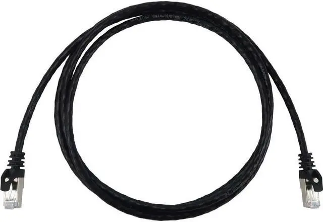 Alt view image 4 of 6 - Tripp Lite 25ft Cat6a 10G Snagless Shielded STP Slim Ethernet Cable PoE Black