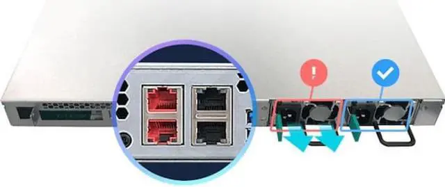 Alt view image 11 of 20 - Asustor AS6504RS 4 Bay Lockerstor4RS 1U Rackmount NAS (Diskless)