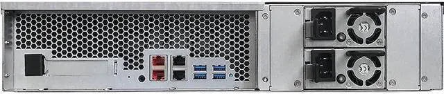 Alt view image 13 of 18 - Asustor AS6512RD 12 Bay Lockerstor 12RD 2U Rackmount NAS w/ Redundant Power Supply (Diskless)