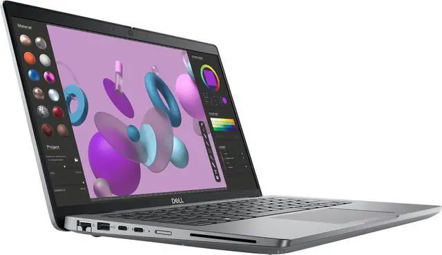 Alt view image 2 of 6 - Dell Precision 3000 3480 14" Mobile Workstation - Full HD - 1920 x 1080 - Intel Core i5 13th Gen i5-1335U Deca-core (10 Core) 1.30 GHz - 16 GB Total RAM - 512 GB SSD - Titan Gray - Intel Chip - W