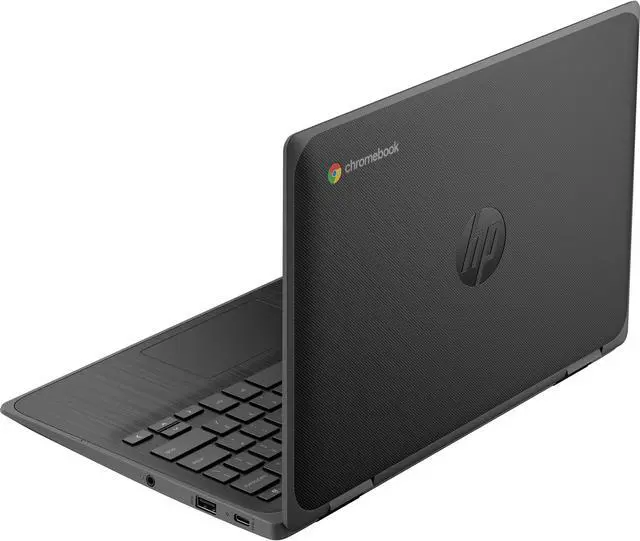 Alt view image 7 of 10 - HP Fortis x360 G3 J 11.6" Touchscreen Rugged Convertible 2 in 1 Chromebook HD 1366 x 768 Intel Celeron N5100 (4 Core) 1.10 GHz 8 GB Total RAM 8 GB On-board Memory 64 GB Flash Memory Model 7L302UT#ABA