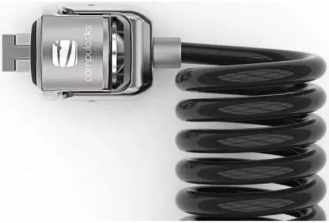 Alt view image 5 of 8 - Maclocks CL15C Universal Coiled Laptop Lock and Peripheral Security Trap
