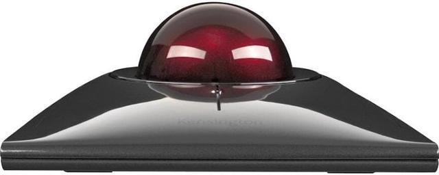 Alt view image 5 of 20 - Kensington SlimBlade Pro Trackball - Optical - Cable/Wireless - Bluetooth/Radio Frequency - 2.40 GHz - Rechargeable - USB Type C, USB Type A - Trackball - 8 Programmable Button(s) - Symmetrical