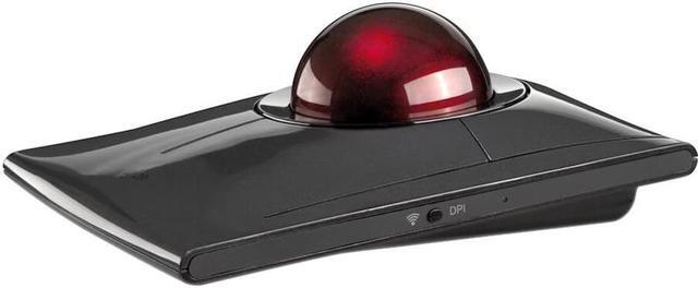 Alt view image 7 of 20 - Kensington SlimBlade Pro Trackball - Optical - Cable/Wireless - Bluetooth/Radio Frequency - 2.40 GHz - Rechargeable - USB Type C, USB Type A - Trackball - 8 Programmable Button(s) - Symmetrical