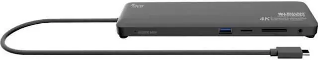 Alt view image 6 of 7 - Urban Factory USB-C 4K Docking Station Multi-Stream TCD45UF