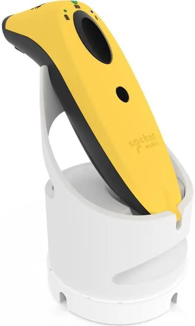 Alt view image 3 of 10 - Socket Mobile SocketScan S720 1D/2D Linear Barcode Plus Dock Yellow CX39893046