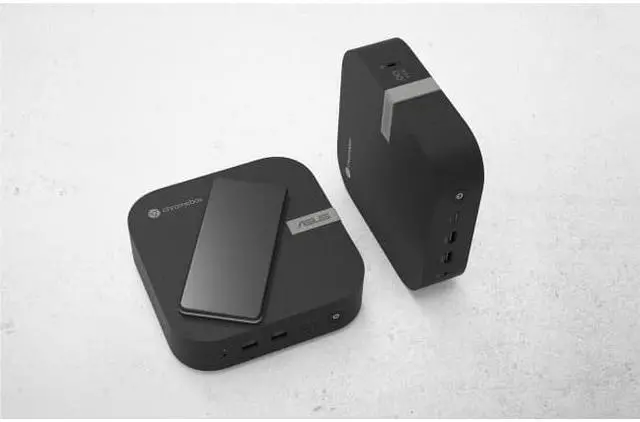 Alt view image 2 of 11 - ASUS Chromebox 5 Intel Core i5-1240P 8GB RAM 128GB SSD Intel Iris Xe Graphics - Intel Core i5-1240P Dodeca-Core - Intel Iris Xe Graphics - 8 GB DDR4 - Google Play Built In - Mini PC