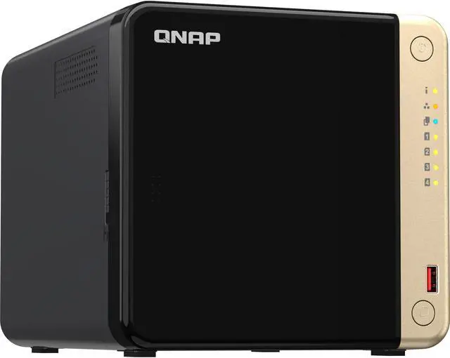Alt view image 4 of 10 - QNAP TS-464-8G-US 4-Bay Diskless Storage System TS-464-8G-US